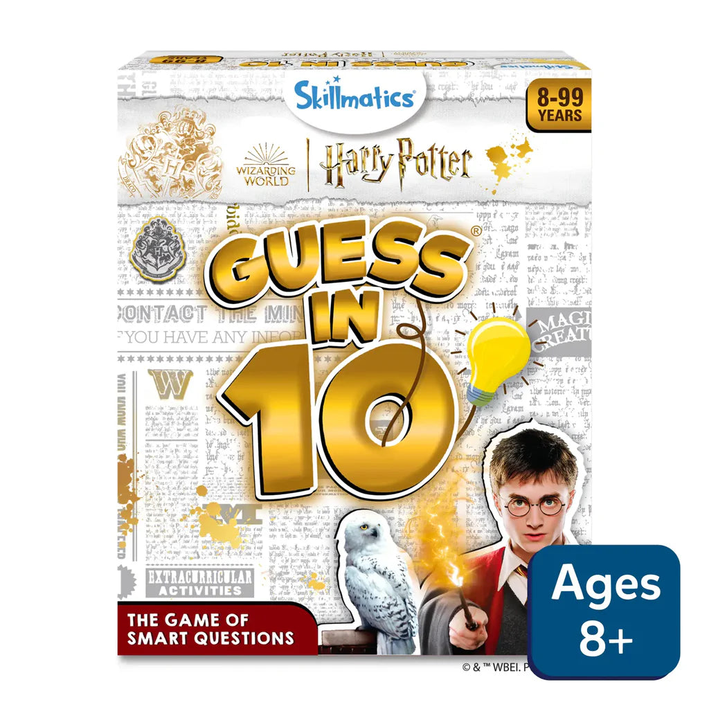 Skillmatics Guess in 10: Harry Potter – Trivia Card Game for Kids & Families (Ages 8+)