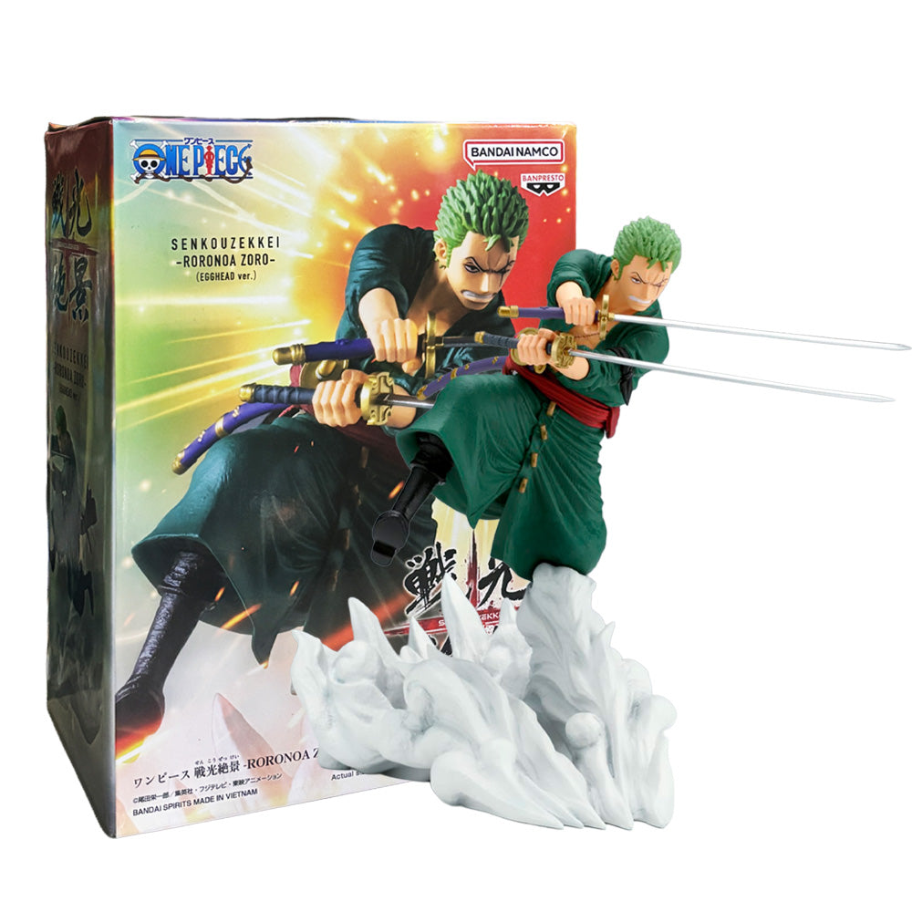 One Piece Senkozekkei Roronoa Zoro Egghead Ver. Figure by Banpresto