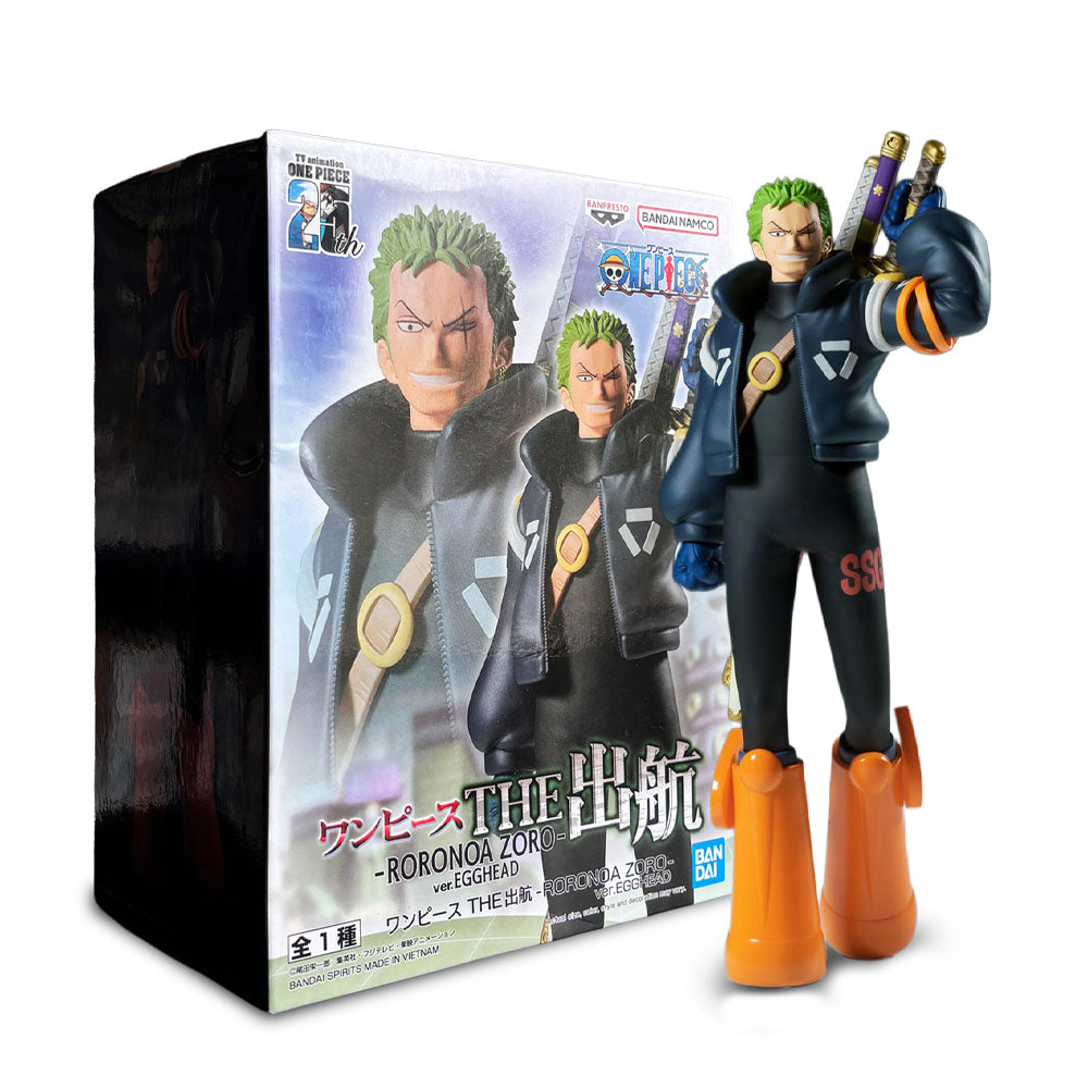 One Piece The Shukko Roronoa Zoro Egghead Ver. Figure by Banpresto