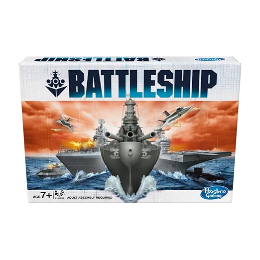 Hasbro Gaming – Battleship Classic | Strategic Naval Combat Board Game (Ages 7+)