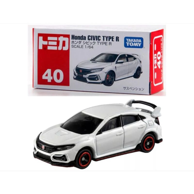 Tomica – Honda Civic Type R No.78 | Die-Cast Sports Hatchback Model 1:64 Scale (Ages 3+)