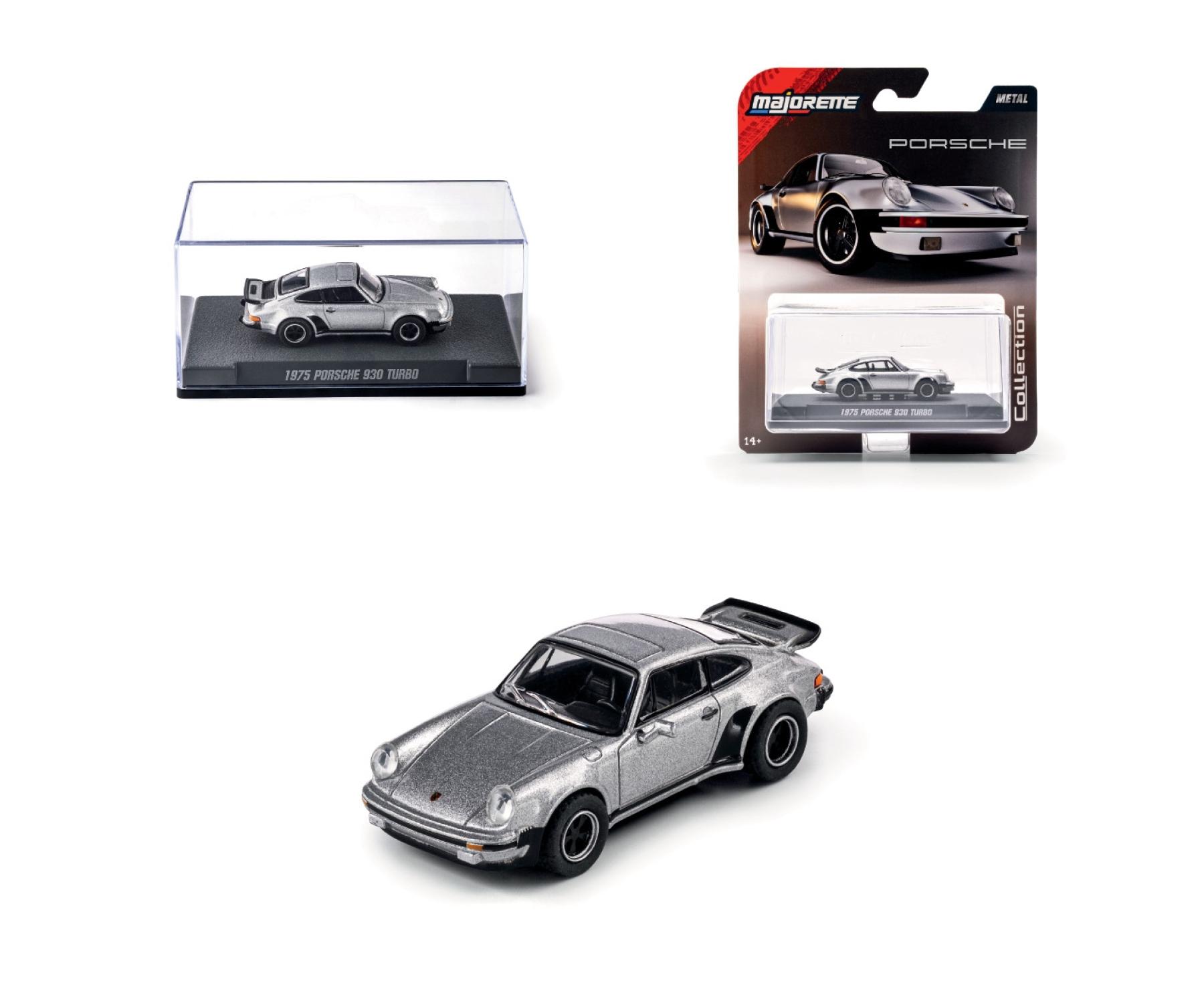 Majorette Collection – 1975 Porsche 930 Turbo Diecast Model Car | 1:64 Scale (Ages 14+)