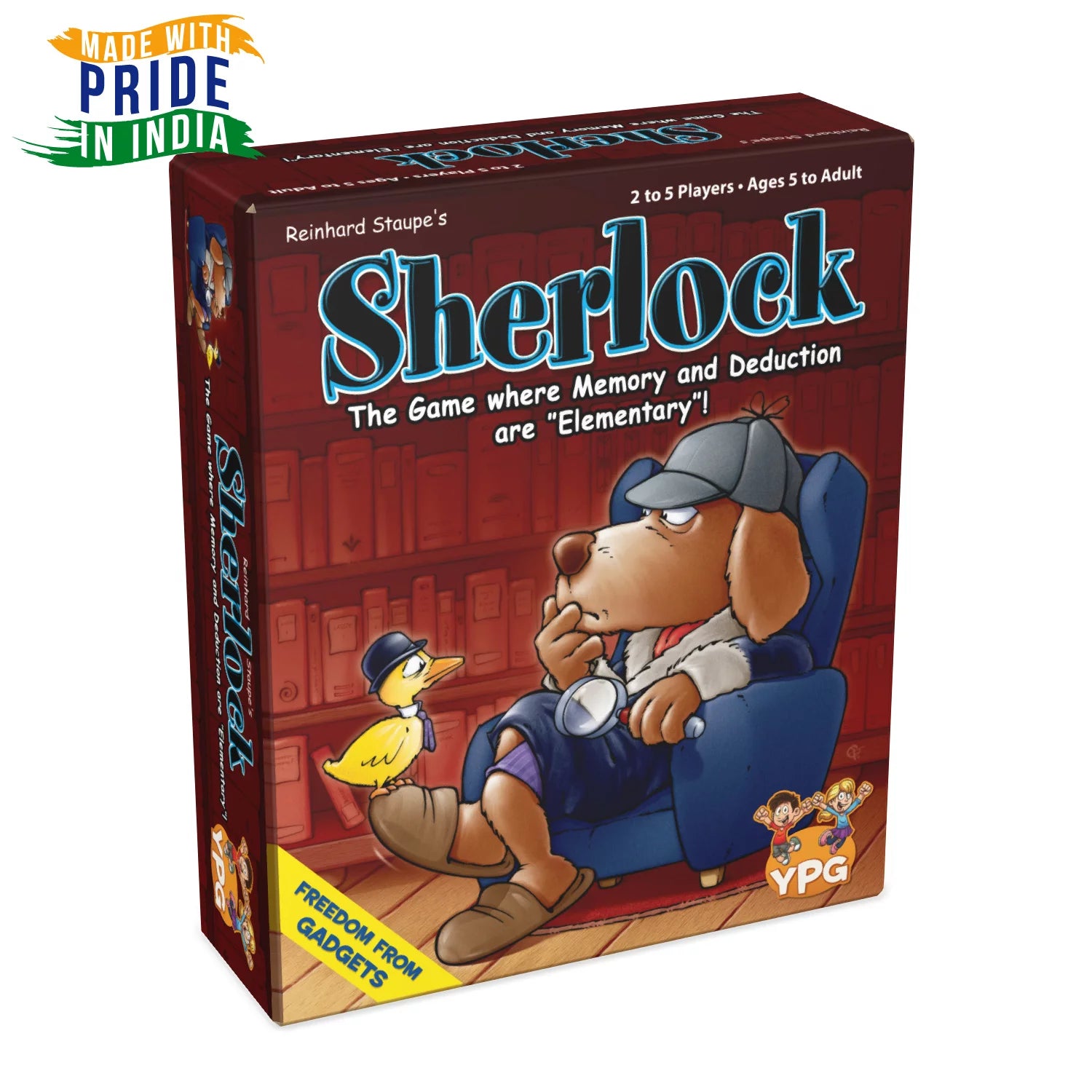 Sherlock | Fast & Fun Memory Card Game (Ages 5+)