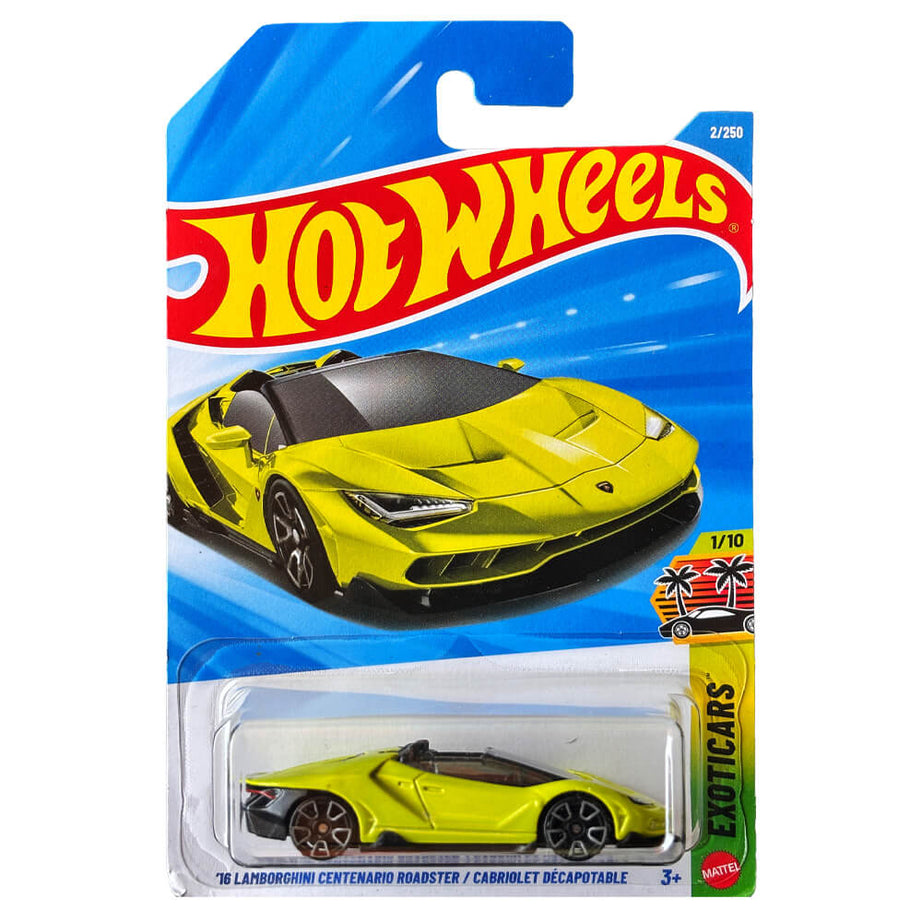 ’16 Lamborghini Centenario Roadster 1/10 – Hot Wheels