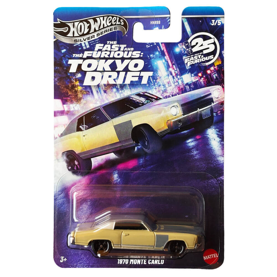 1970 Chevrolet Monte Carlo – Hot Wheels Silver Series The Fast & The Furious: Tokyo Drift
