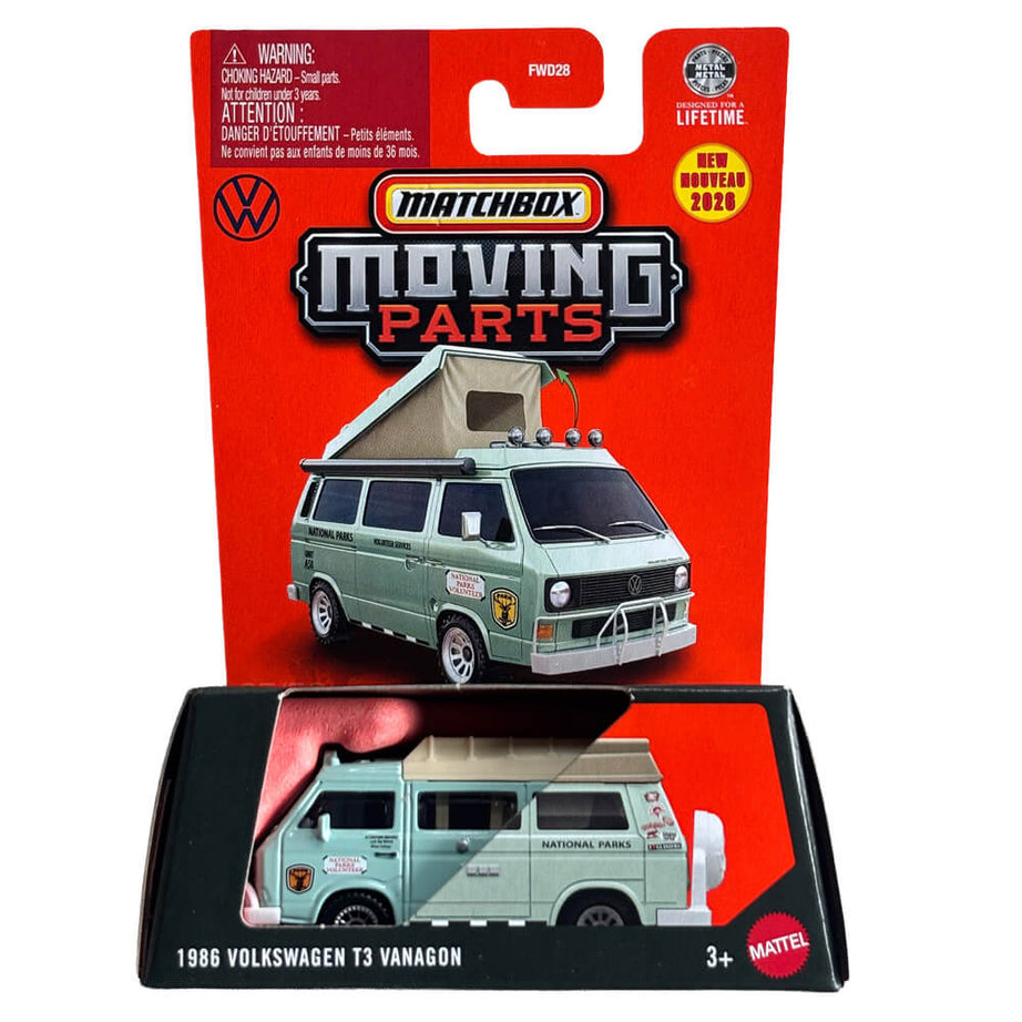 1986 Volkswagen T3 Vanagon – Matchbox Moving Parts