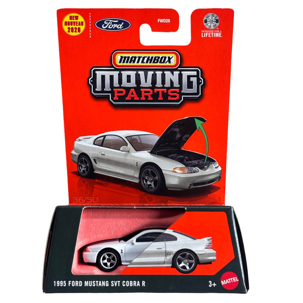 1995 Ford Mustang SVT Cobra R – Matchbox Moving Parts