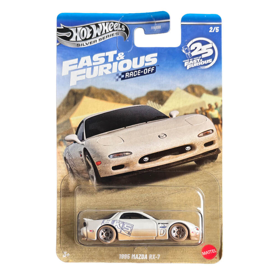 1995 Mazda RX-7 – Hot Wheels Silver Series Fast & Furious Race-Off