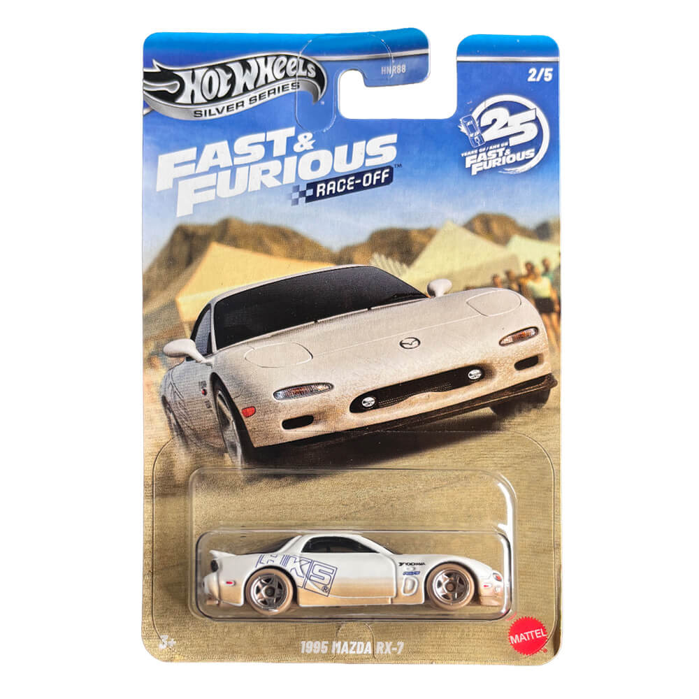1995 Mazda RX-7 – Hot Wheels Silver Series Fast & Furious Race-Off