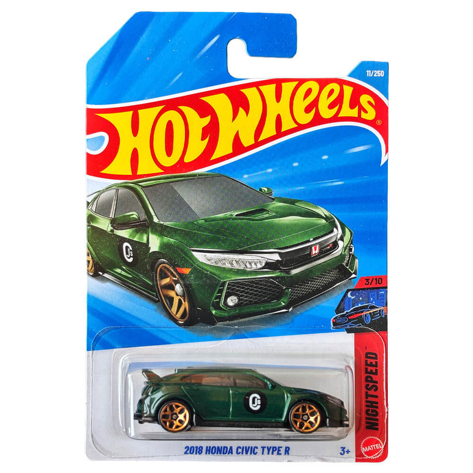 2018 Honda Civic Type R 3/10 – Hot Wheels