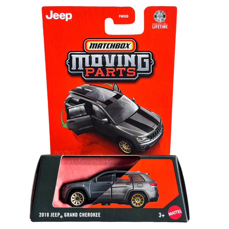 2018 Jeep Grand Cherokee – Matchbox Moving Parts