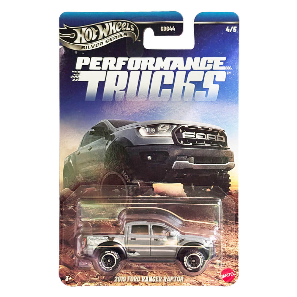 2019 Ford Ranger Raptor – Hot Wheels Silver Series Performance Trucks
