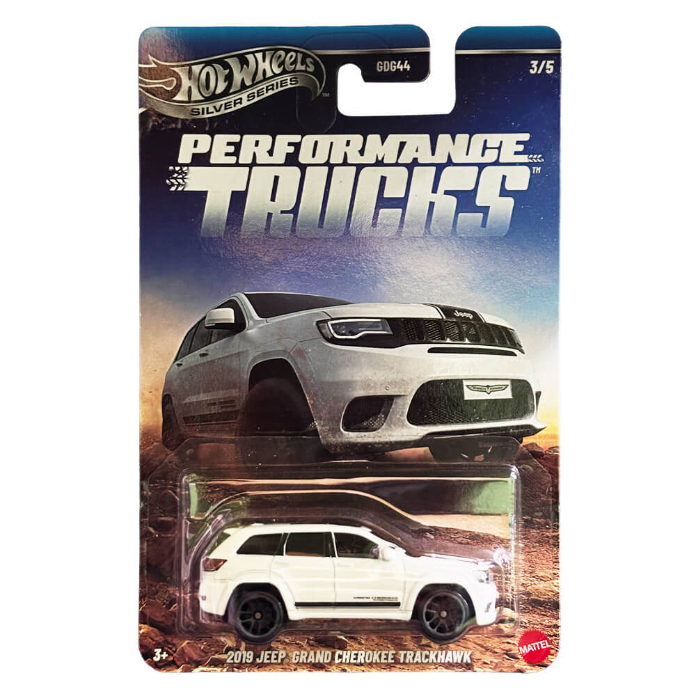2019 Jeep Grand Cherokee Trackhawk – Hot Wheels Silver Series Performance Trucks