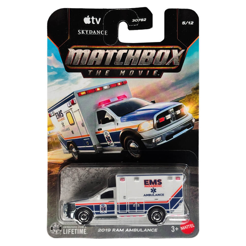 2019 RAM Ambulance – Matchbox The Movie Series