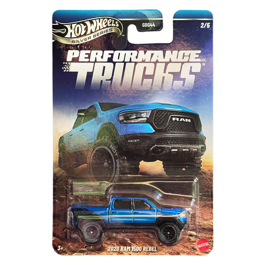2020 Ram 1500 Rebel – Hot Wheels Silver Series Performance Trucks