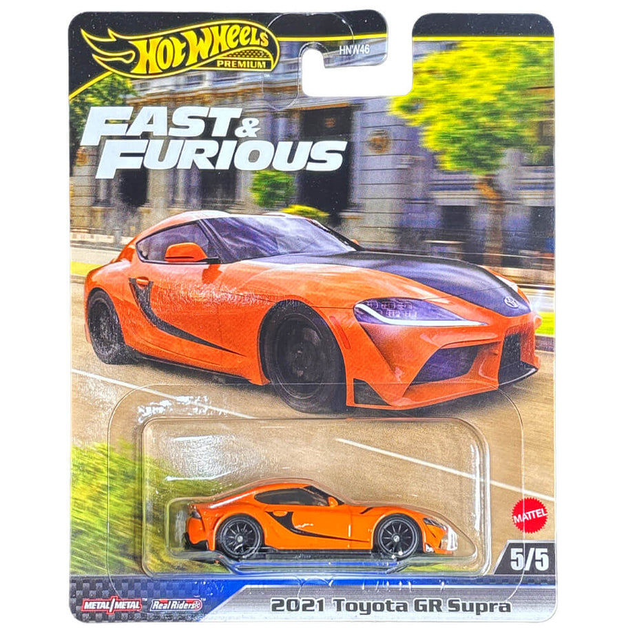 2021 Toyota GR Supra – Hot Wheels Premium Fast & Furious