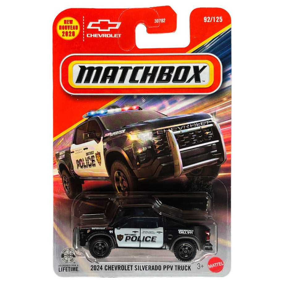 2024 Chevrolet Silverado PPV Truck – Matchbox Mainline