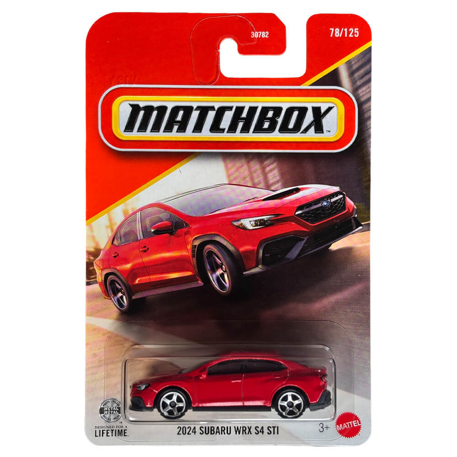 2024 Subaru WRX S4 STI – Matchbox Mainline
