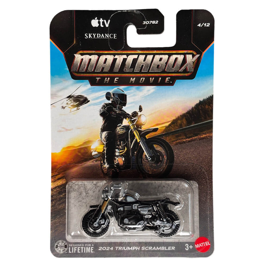 2024 Triumph Scrambler – Matchbox The Movie Series