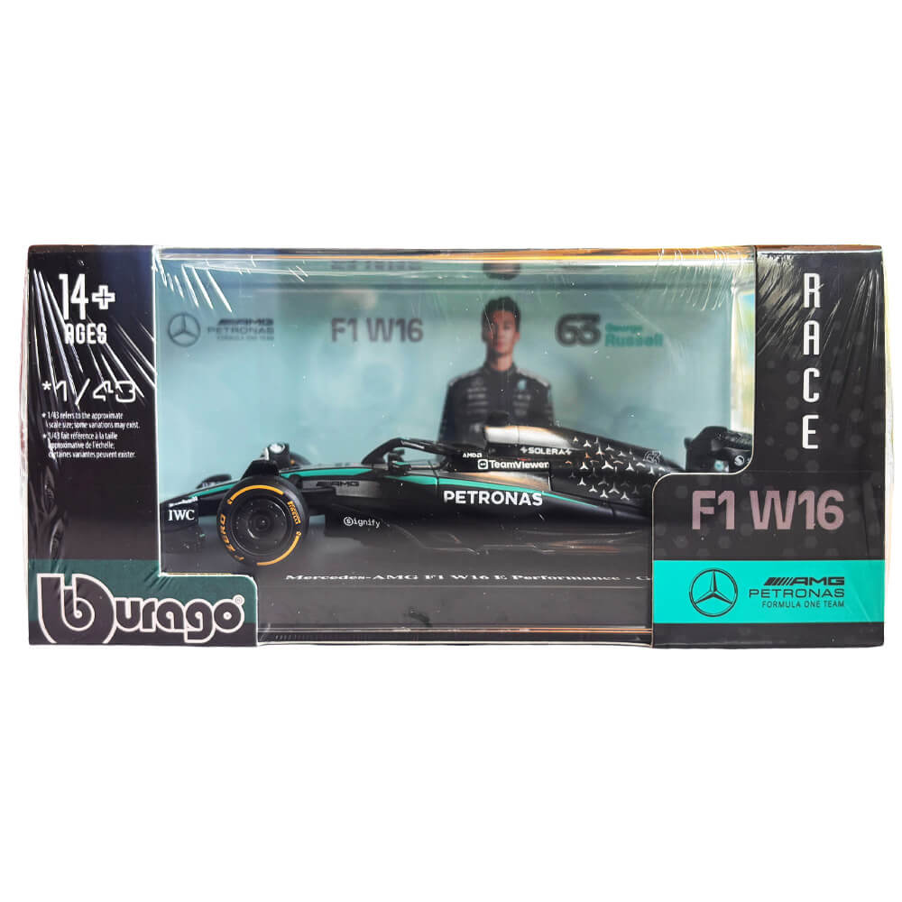 2025 Mercedes-AMG Petronas W16 No.63 (George Russell) – 1:43 Bburago Formula 1