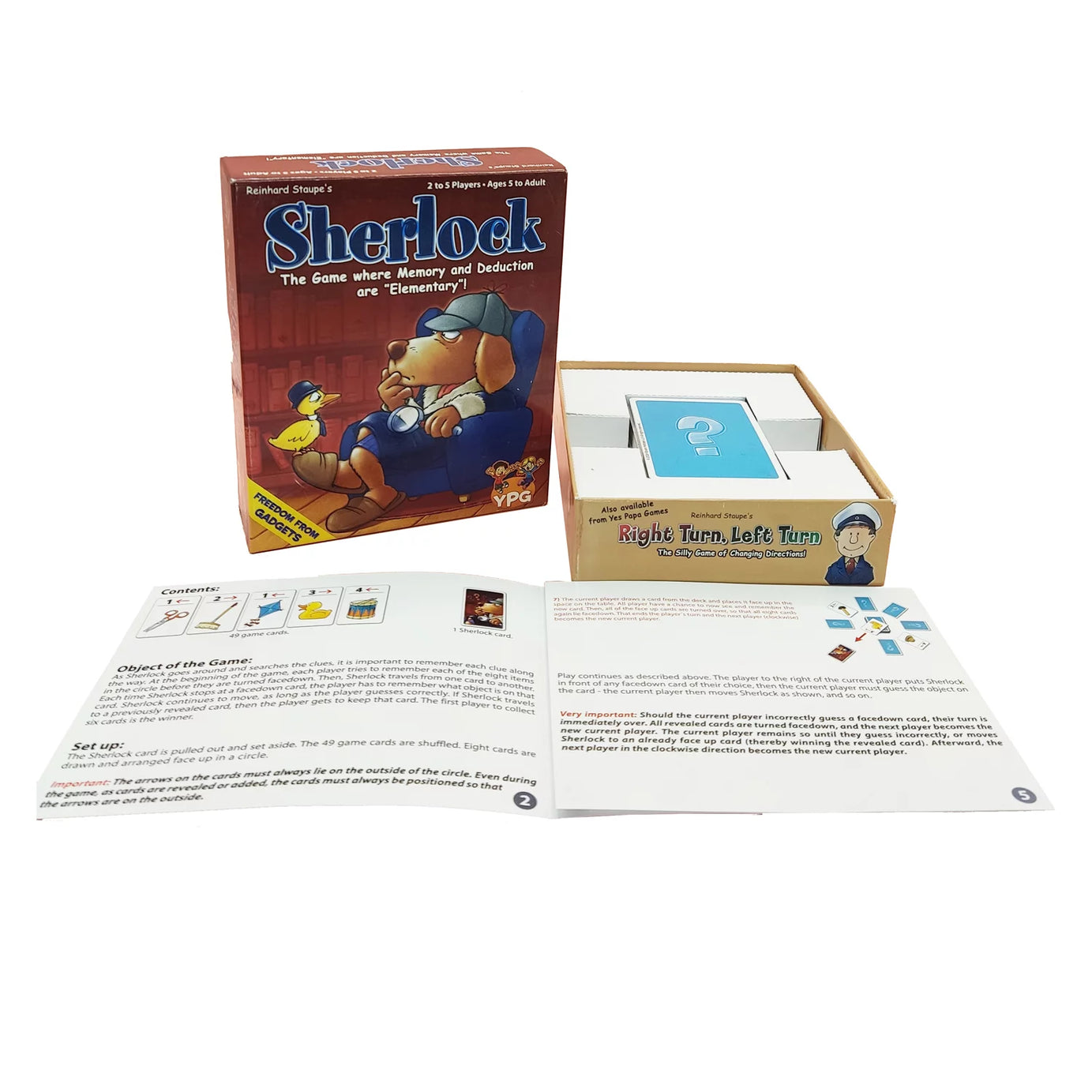 Sherlock | Fast & Fun Memory Card Game (Ages 5+)