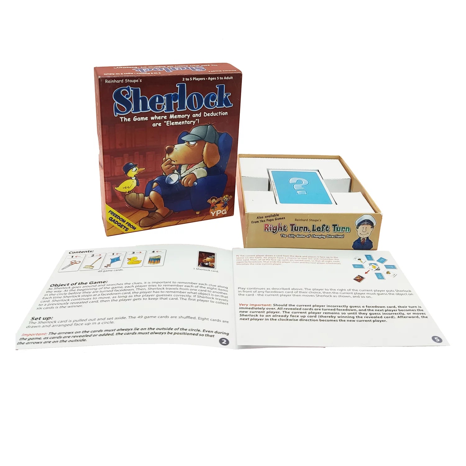 Sherlock | Fast & Fun Memory Card Game (Ages 5+)