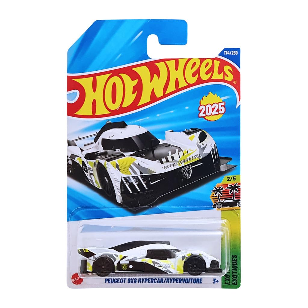 Peugeot 9X8 Hypercar – Hot Wheels