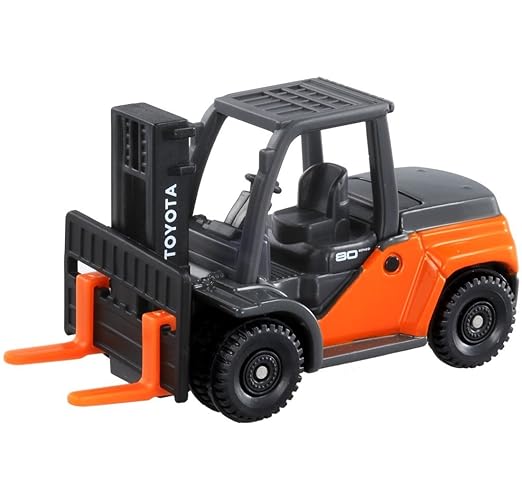 Tomica – Toyota L&F Geneo Forklift No.111 | Die-Cast Industrial Vehicle Model 1:62 Scale (Ages 3+)