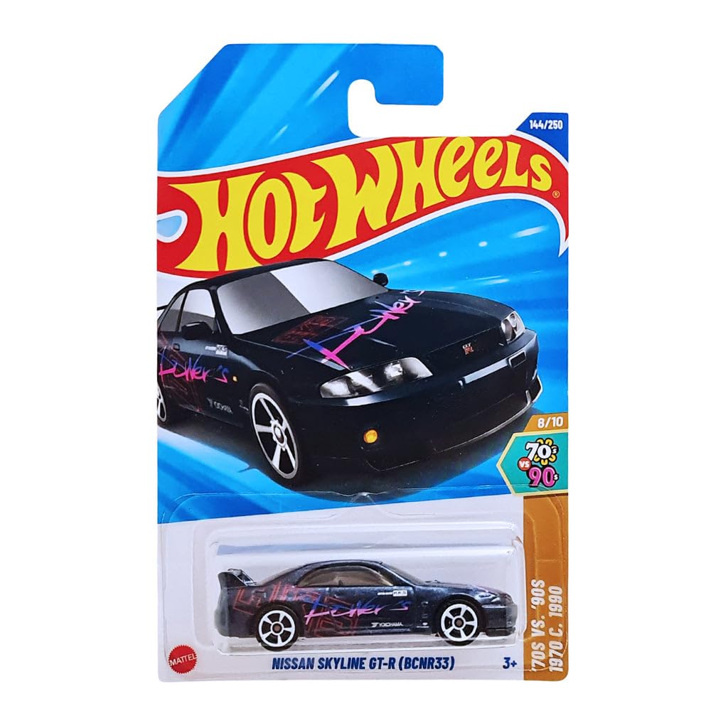 Nissan Skyline GT-R (BCNR33) – Hot Wheels