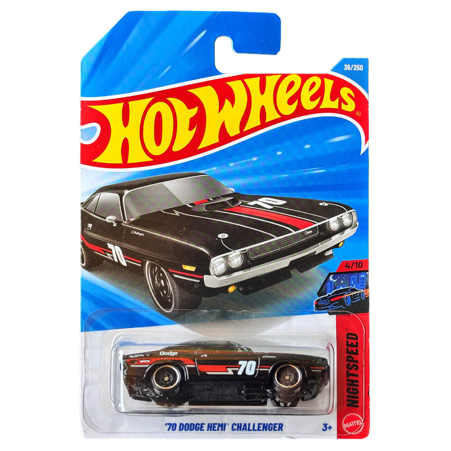’70 Dodge Hemi Challenger 4/10 – Hot Wheels