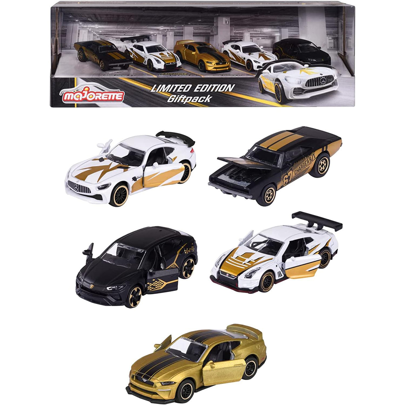 Majorette – Limited Edition 9  Diecast Giftpack | 1:64 Scale Model Cars (Ages 3+)