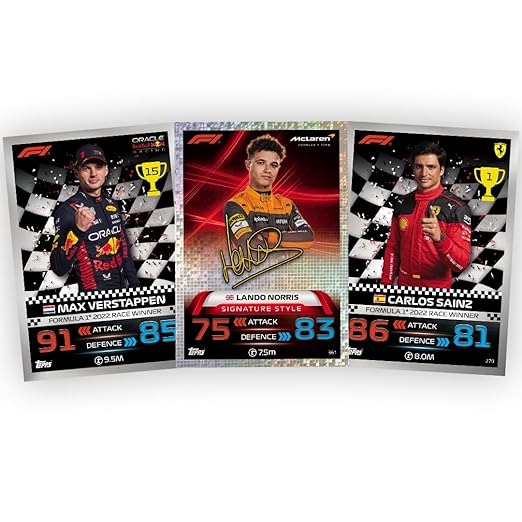 Topps F1 Turbo Attax 2023 – Smart Game Pack | Official Formula 1 Trading Card Game (Ages 6+) – ₹199