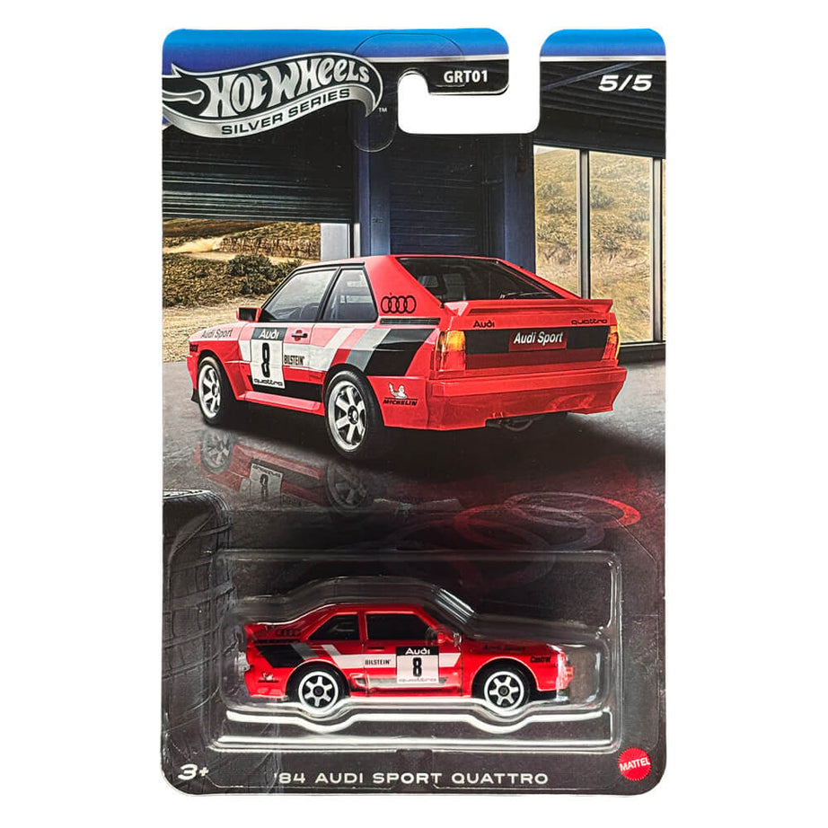 '84 Audi Sport Quattro – Hot Wheels Silver Series