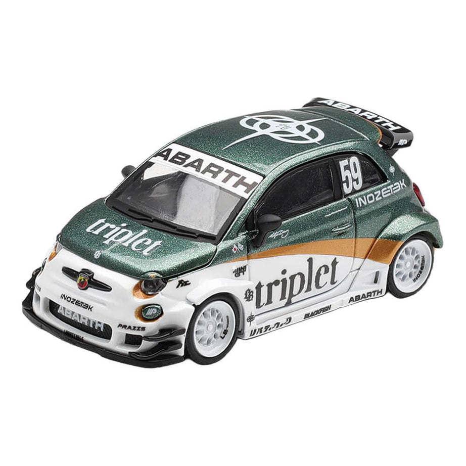 [Ships After 25 August - Tentative] Abarth 595 LB-WORKS TY Edition – MINI GT 1216 Boxed