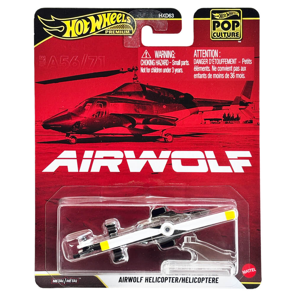 Airwolf Helicopter – Hot Wheels Premium Pop Culture
