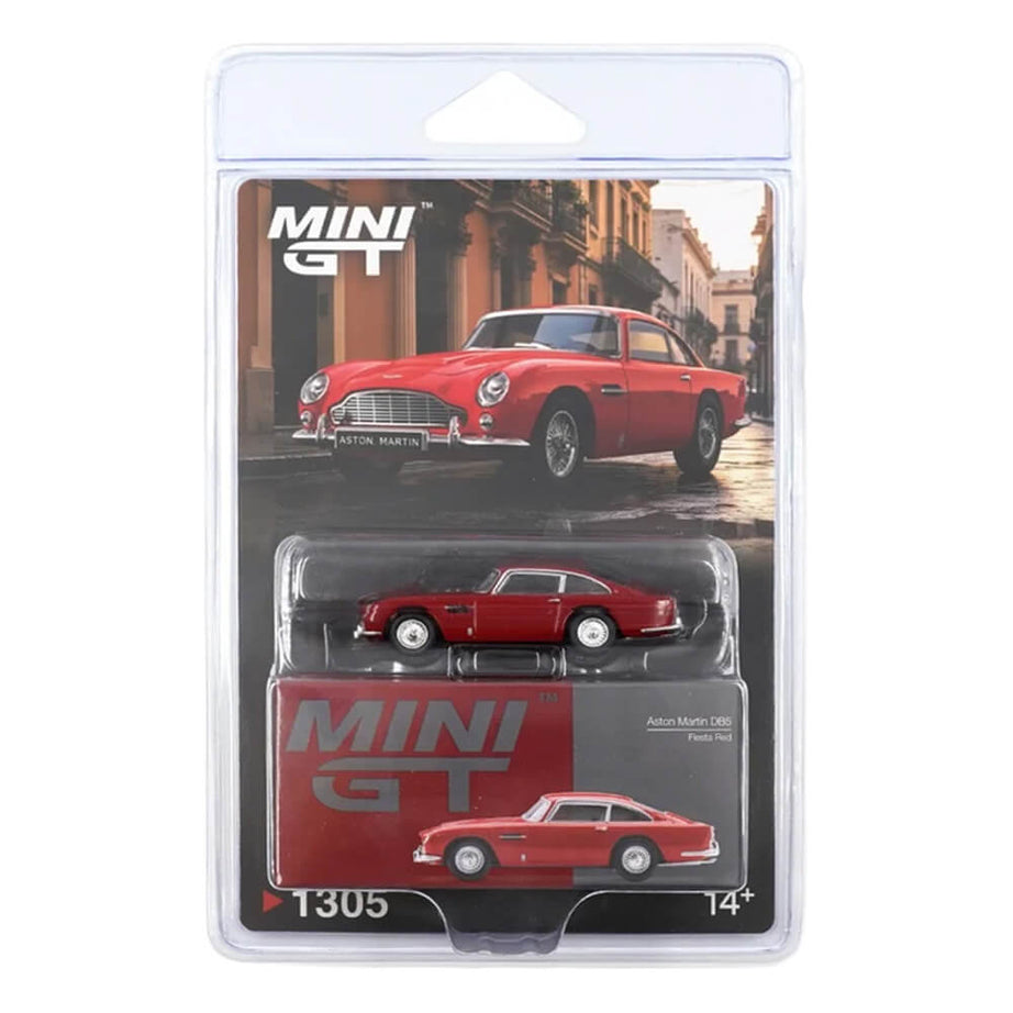 Aston Martin DB5 Fiesta Red – MINI GT 1305 Blister