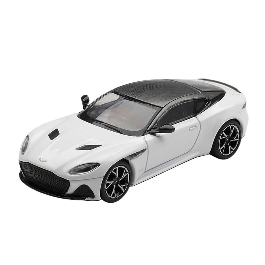 [Ships After 16 September - Tentative] Aston Martin DBS Stratus White – MINI GT 1225 Boxed