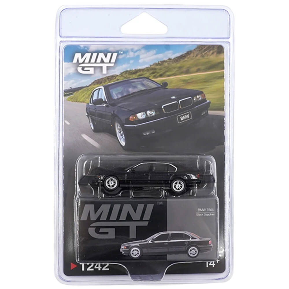 BMW 750iL Black Sapphire – MINI GT 1242 Blister