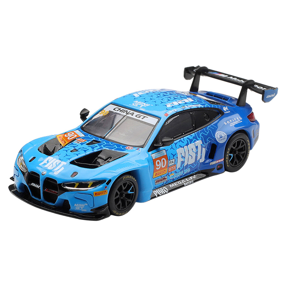 BMW M4 GT3 EVO #90 FIST Team AAI 2025 China GT – MINI GT 1215 Boxed