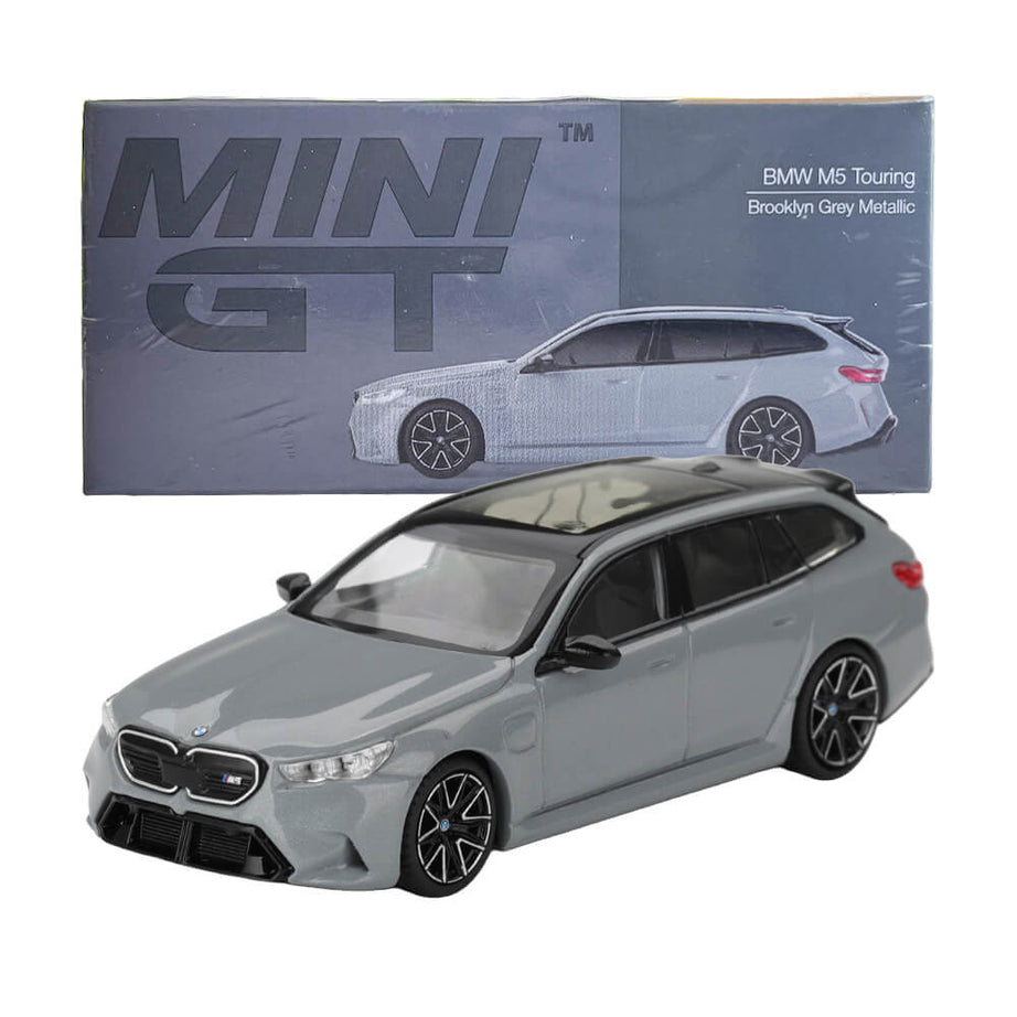 BMW M5 Touring G99 Brooklyn Grey Metallic – Mini GT 1096 Boxed