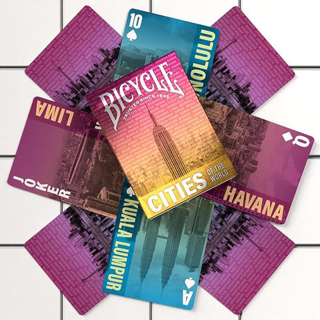 Bicycle Cities of The World Playing Cards