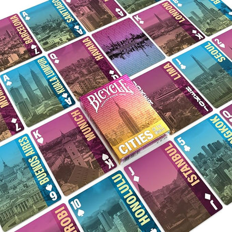 Bicycle Cities of The World Playing Cards