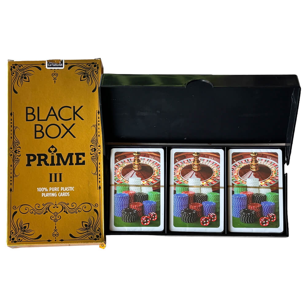 Black Box Prime Playing Cards – 3 Pack Premium Deck