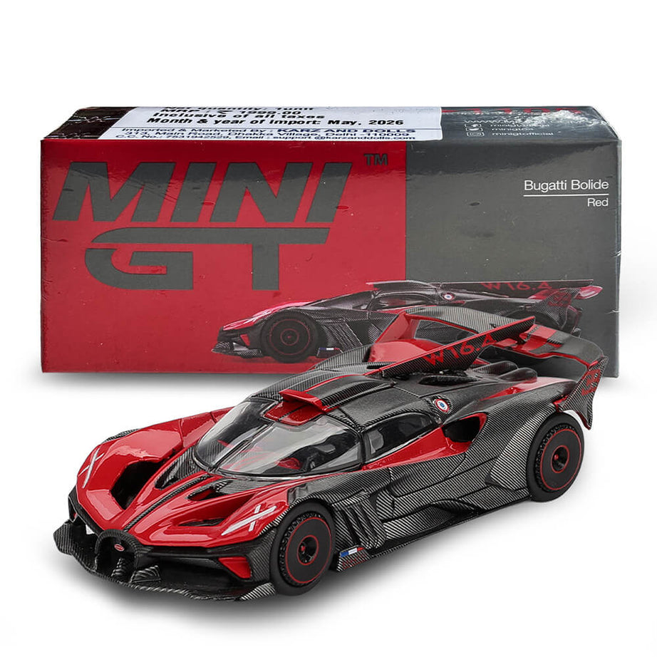 Bugatti Bolide Red – Mini GT 1105 Boxed