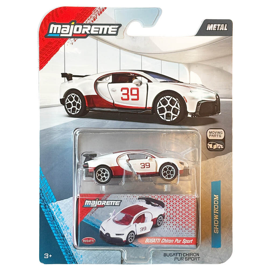 Bugatti Chiron Pur Sport – Majorette Showroom Deluxe Cars