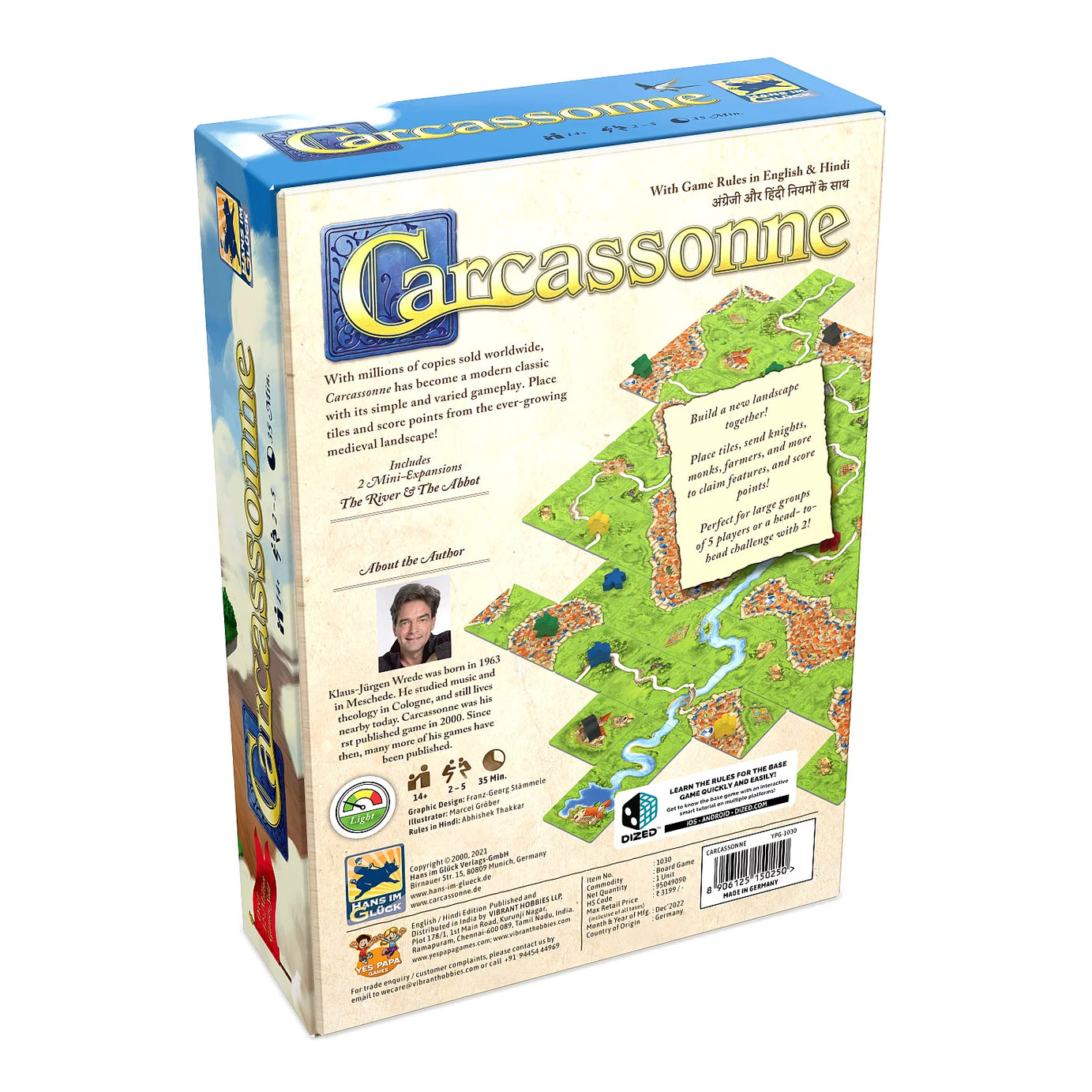 Carcassonne – English/Hindi Edition | (Ages 7+)