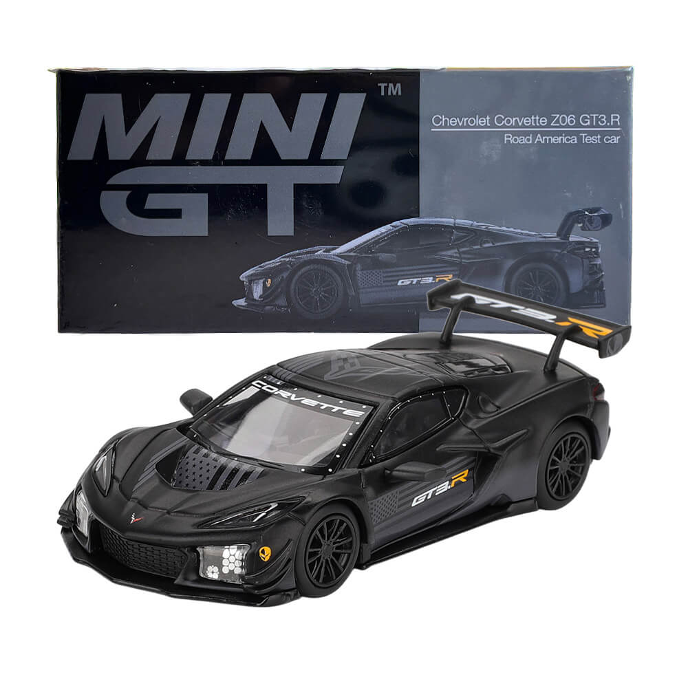 Chevrolet Corvette Z06 GT3.R Road America Test Car – Mini GT 1186 Boxed