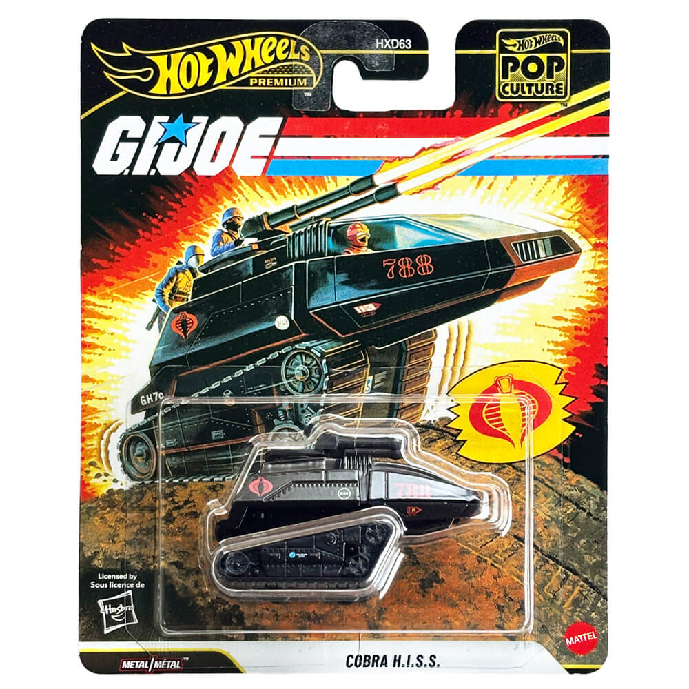 Cobra H.I.S.S. – Hot Wheels Premium Pop Culture G.I. Joe