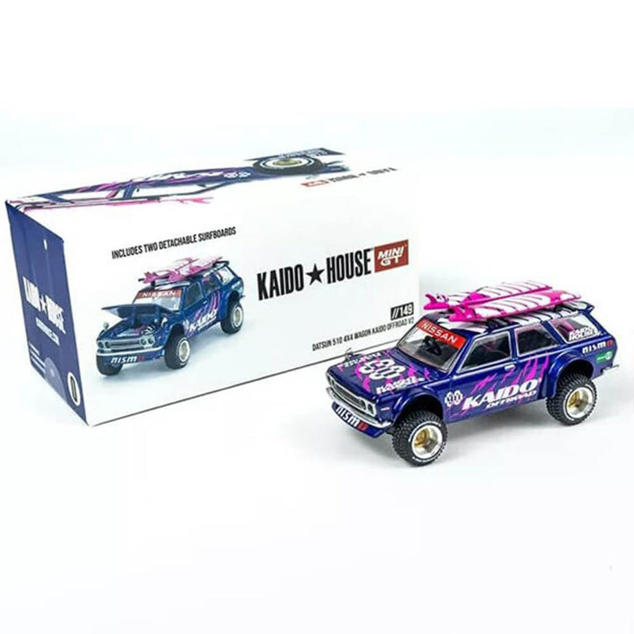 Datsun 510 4x4 Wagon Kaido Offroad V2 – Mini GT KHMG149 Boxed