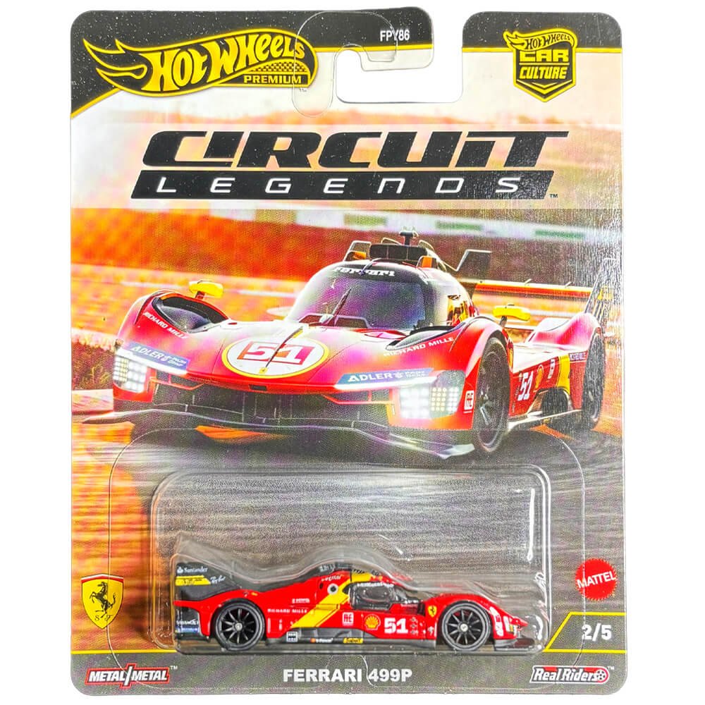Ferrari 499P – Hot Wheels Premium Car Culture Circuit Legends